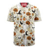 Pumpkin Baseball Jersey, Halloween Baseball Jersey