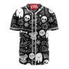 Skull Baseball Jersey, Halloween Baseball Jersey