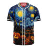 Pumpkin Baseball Jersey, Halloween Baseball Jersey