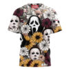 Jason Voorhees T-shirt, Friday the 13th Michael Myers T-shirt, Halloween T-shirt