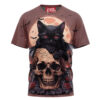 Skull And Bones T-Shirt, Halloween T-Shirt