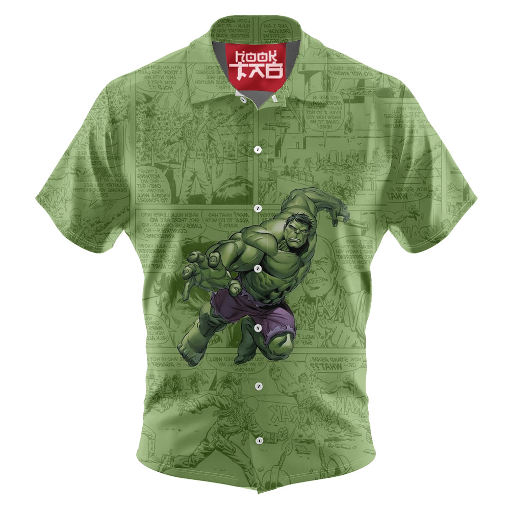 Hulk Marvel Hawaiian Shirt