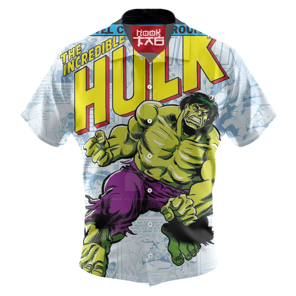 Hulk Marvel Hawaiian Shirt