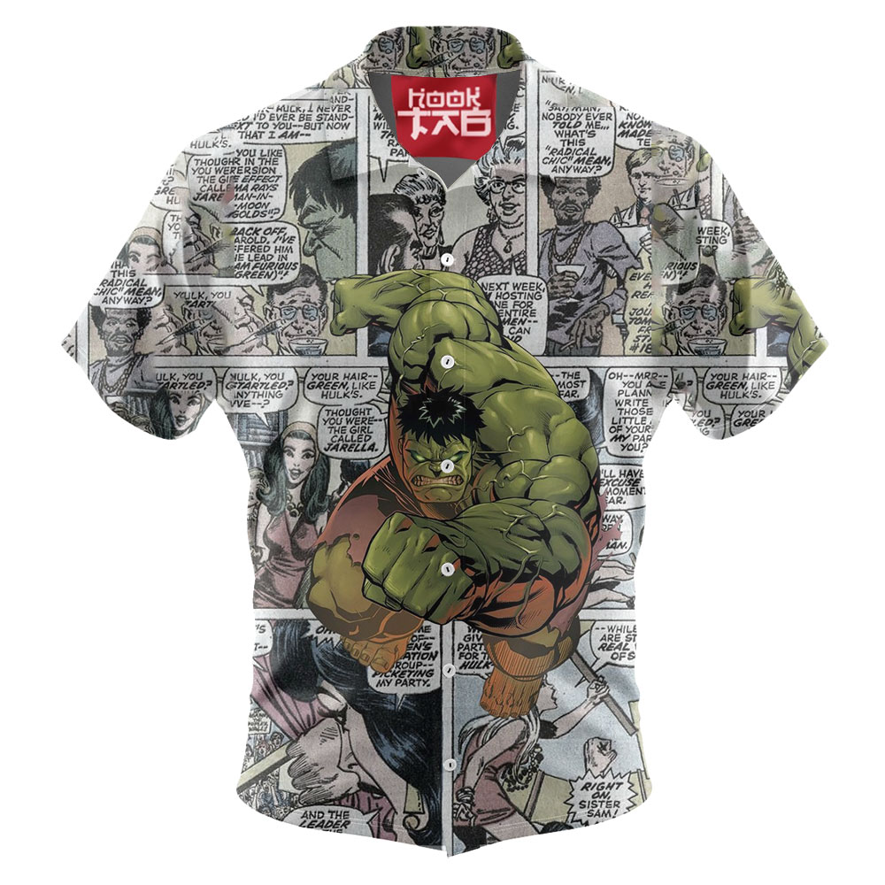 Hulk Marvel Hawaiian Shirt