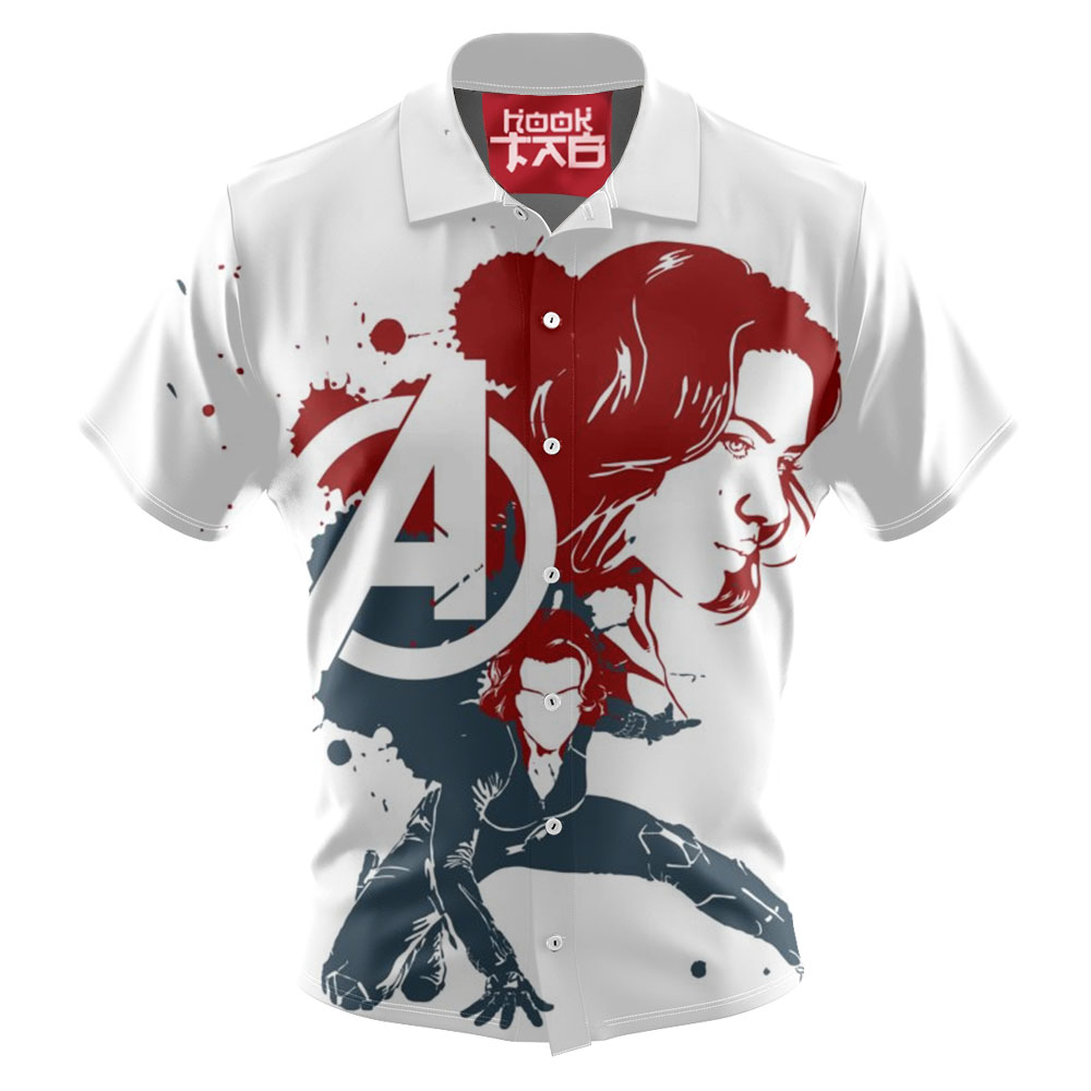 Black Widow Marvel Hawaiian Shirt