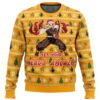 Heart Ablaze Rengoku Demon Slayer Christmas Sweater