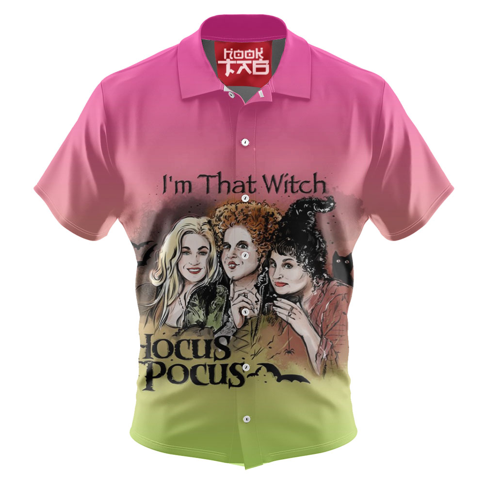 Mary Sarah Winifred Hawaiian Shirt, Hocus Pocus Hawaiian Shirt, Halloween Hawaiian Shirt