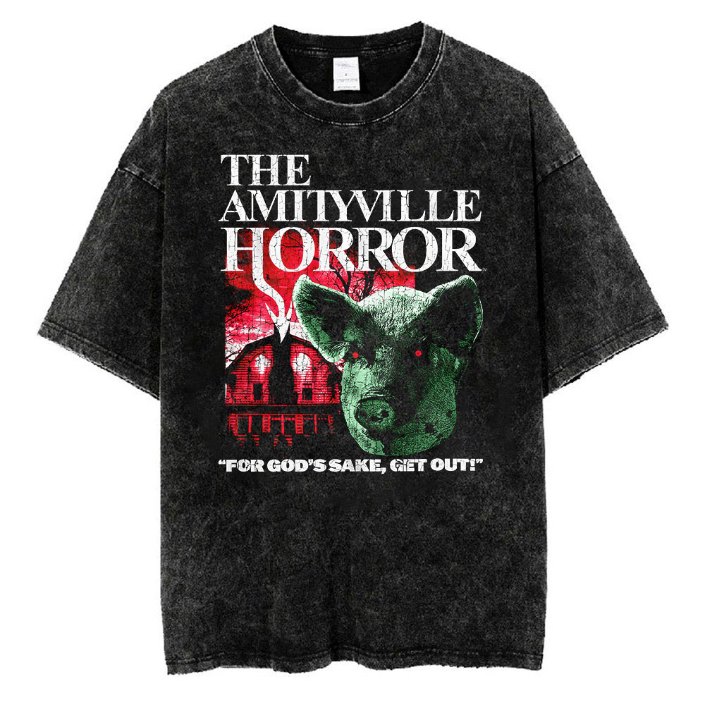 House and Jodie T-shirt, The Amityville Horror T-Shirt, Halloween T-shirt