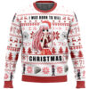 I was Born to Kill Christmas Elfen Lied Ugly Christmas Sweater