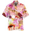 Ice Cream Color Style - Gift For Men And Women - Hawaiian Shirt