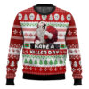 Jason Voorhees Ugly Sweater