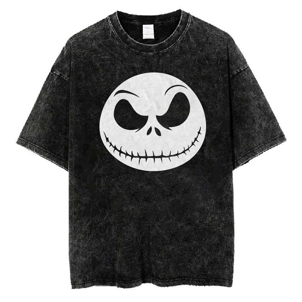 Jack Skellington Head Shot T-shirt, The Nightmare Before Christmas T-Shirt, Halloween T-shirt