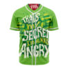 Hulk Marvel Baseball Jersey