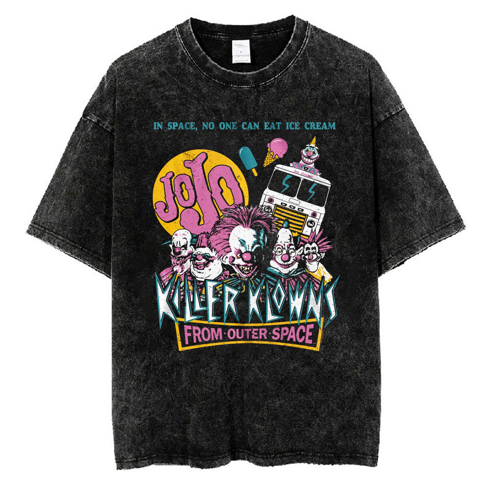 Jojo Ice Cream T-shirt, Killer Klowns From Outer Space T-Shirt, Halloween T-shirt