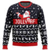 Jolly Af Santa Claus Ugly Christmas Sweater