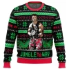 Commando Arnold Schwarzenegger Ugly Christmas Sweater