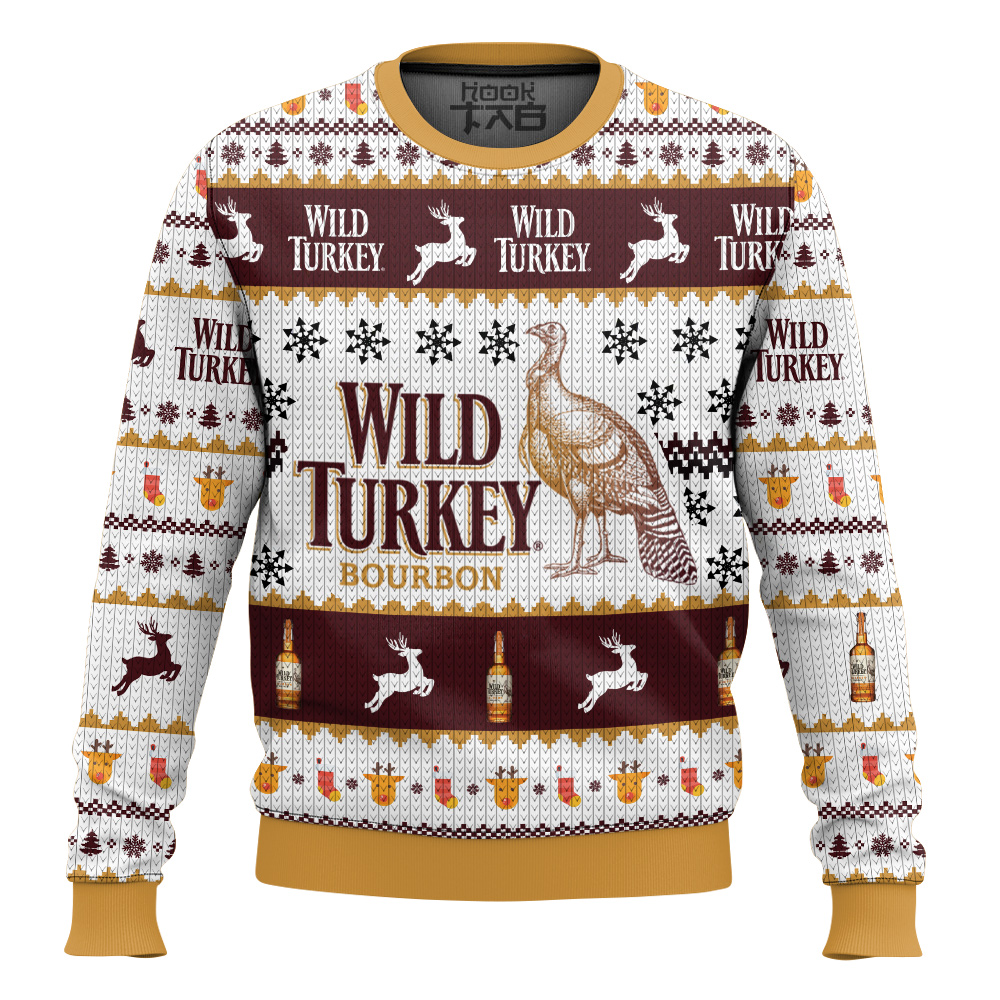 Wild Turkey Ugly Sweater