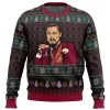 Laughing Leo DiCaprio Meme Ugly Christmas Sweater