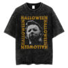 Logo Frame Michael Myers Face T-shirt, Halloween Movie T-Shirt, Halloween T-shirt