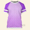 Elemental Pixar Movie Purple Wade Ripple Costume, Costume T-shirt