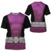 Teen Titan Beast Boy Cosplay Costumes, Costume T-shirts For Men