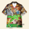 Billiard Dogs Playing Pool - Hawaiian Shirt