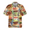 Food Lover My Love Is For Hamburger Hawaiian Shirt