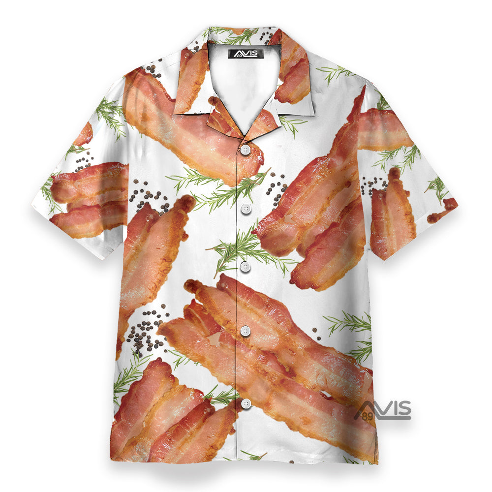 Food Bacon Funny Style Hawaiian Shirt