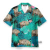 Wombat Tropical Leaves - Hawaiian Shirt