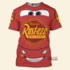 Cars Movie Lightning McQueen Pixar Cosplay Costumes, Costume T-shirt