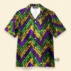 Mardi Gras Sequins Pattern - Hawaiian Shirt