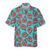 Shrimp Seafood Pattern Blue Aloha Hawaiian Shirts For Men & Women