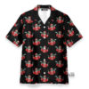 Skeleton Drinking In Santa Costume - Christmas Gift- Hawaiian Shirt