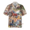 Horse Harness Racing On With Passion - Hawaiian Shirt