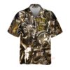 Printed Cotton-Blend Abstract Hawaiian Shirt