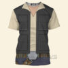 Han Solo Star Wars T-shirt, Costume T-shirt