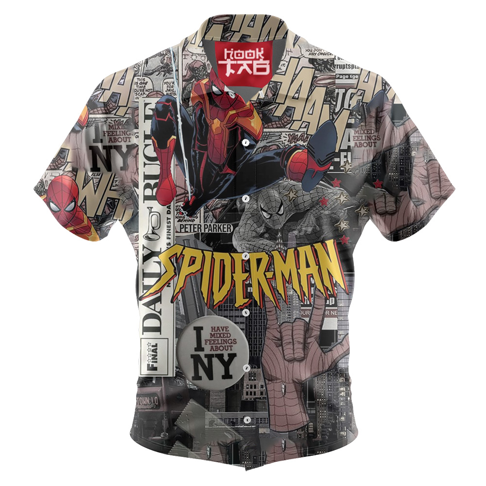 Spider-man Marvel Comics Hawaiian Shirt