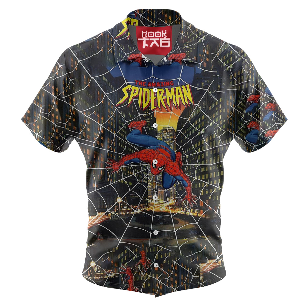 Spider-man Marvel Comics Hawaiian Shirt