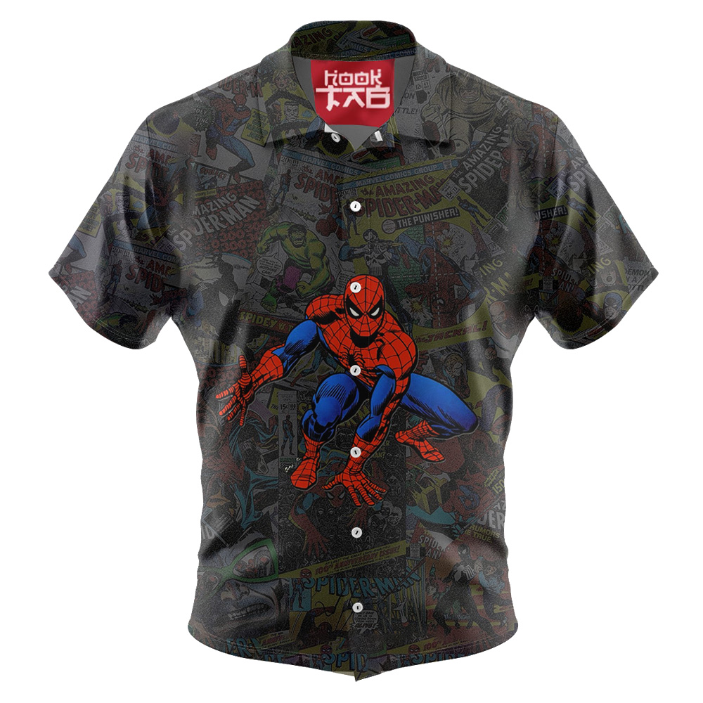 Spider-man Marvel Comics Hawaiian Shirt