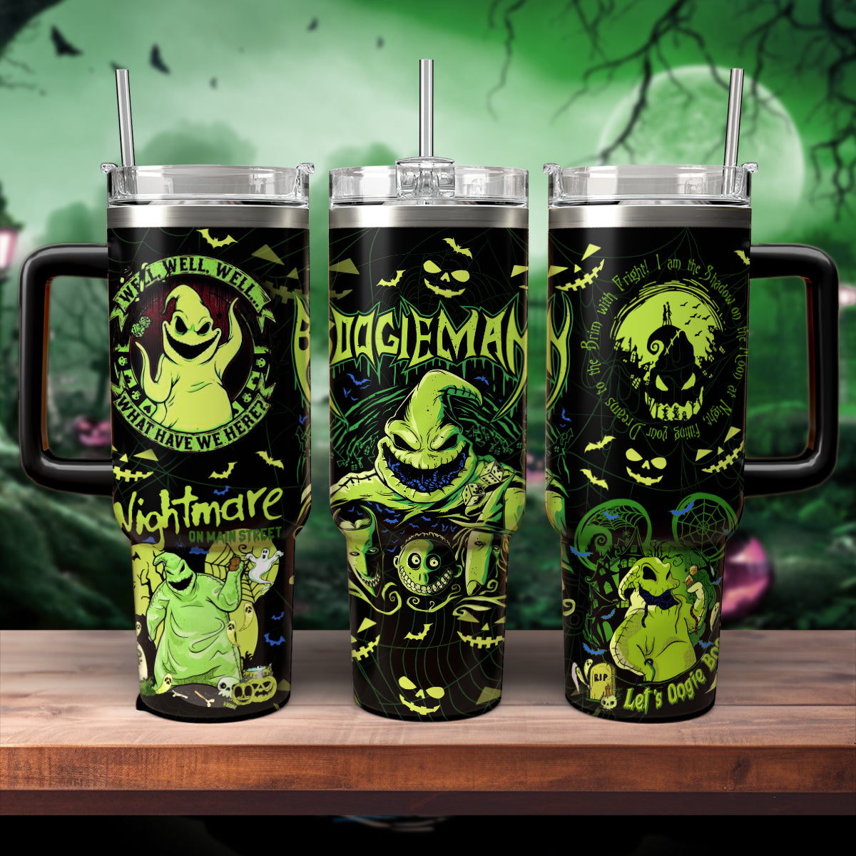 Disney Boogie Man Nightmare 40oz Tumbler - 408HLHNTB095