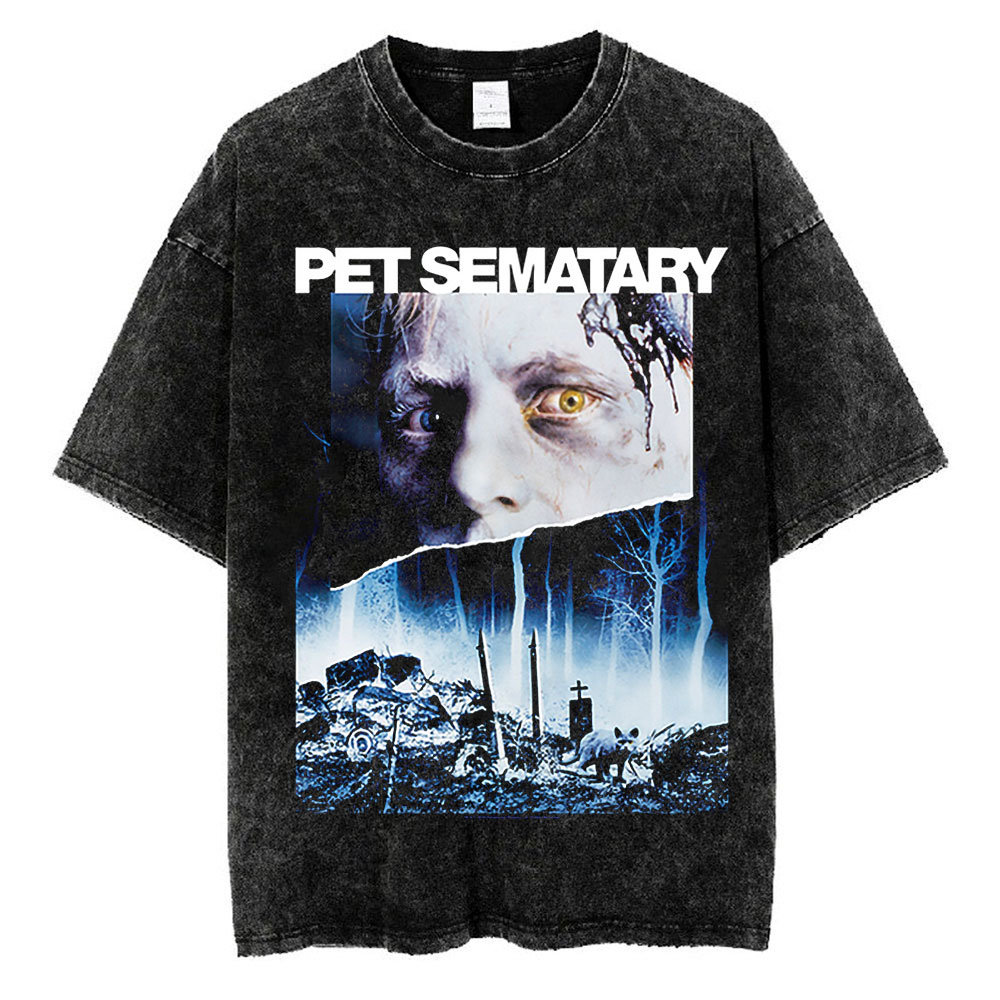 Movie Poster Pet Sematary T-Shirt, Pet Sematary T-Shirt, Halloween T-Shirt