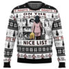 On The Nice List Parasyte Ugly Christmas Sweater