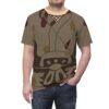 Shun the Archer T-shirt, Ninja Mountain Costume, Halloween Costume