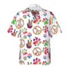 Peace Love Dog Hawaiian Seamless Hawaiian Shirt