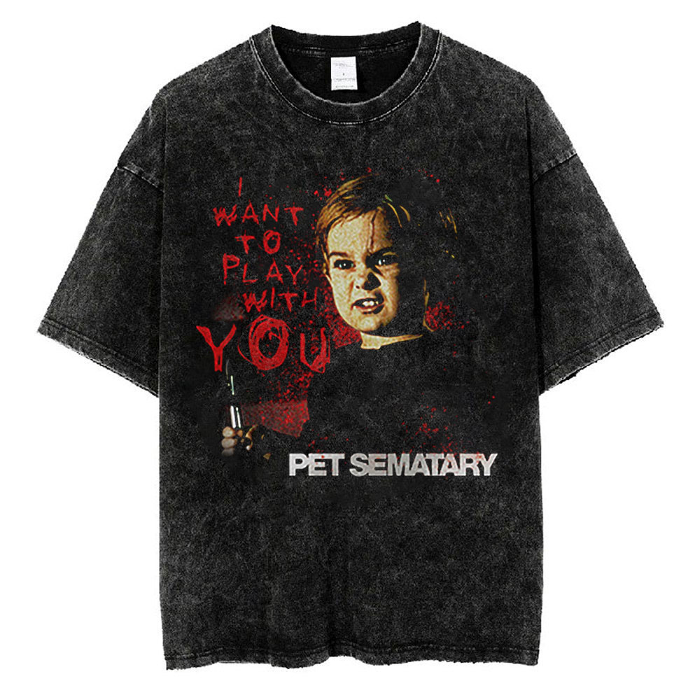 Play With You Gage Creed T-Shirt, Pet Sematary T-shirt, Halloween T-shirt