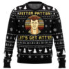 Pitter Patter Let's Get At'er Letterkenny Ugly Christmas Sweater