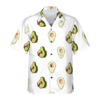 Pug And Avocado Seamless Dogs Hawaiian Shirt