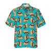 Pug Dog Seamless Pattern Shirt For Men Hawaiian Shirt