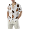 Puppies Run Around Poodle Shirt Hawaiian Shirt