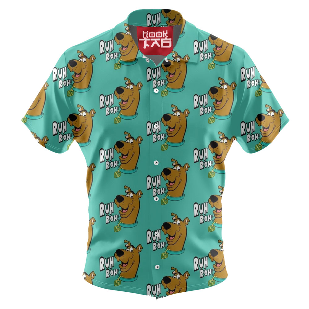 Scooby-Doo & Shaggy & Friends Halloween Hawaiian Shirt, Scooby-Doo Hawaiian Shirt, Halloween Hawaiian Shirt